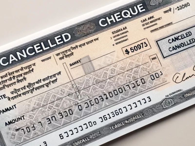 Cancelled Cheque 6 Mistakes Always Be Aware. No One Can Stop Bouncing Your Cheque.